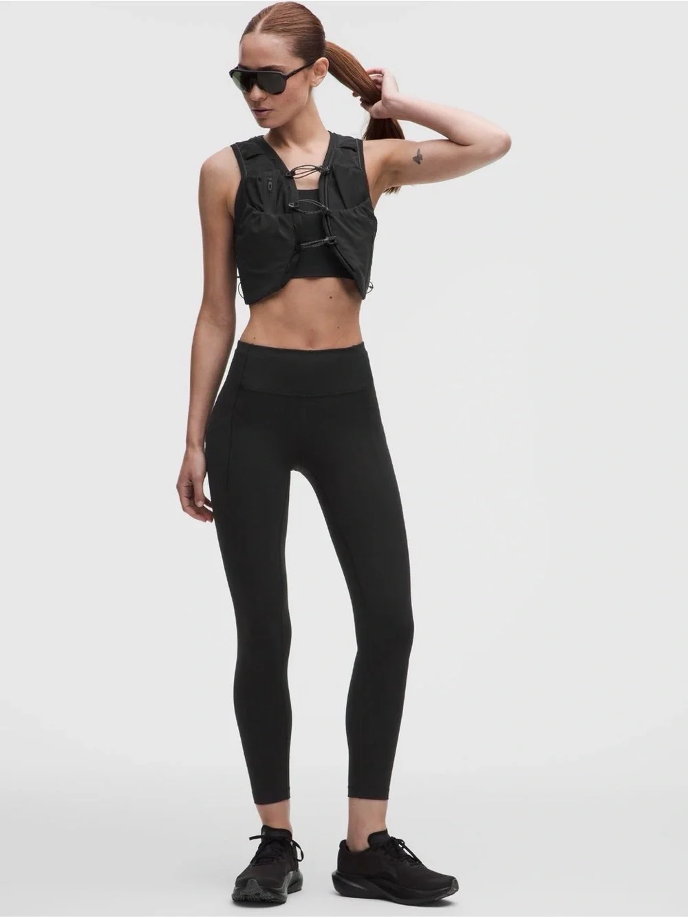 Lululemon Swift Speed High-Rise Black Leggings 25”